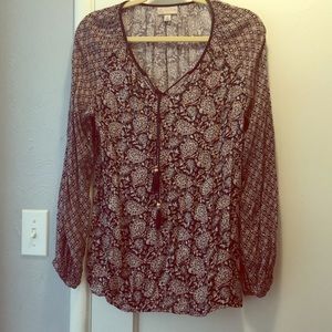 Blouse - light weight, all season, flowwy